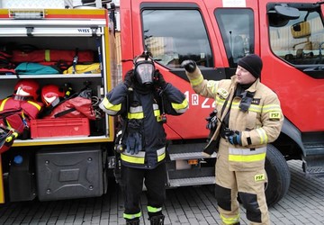 Wizyta strażaków